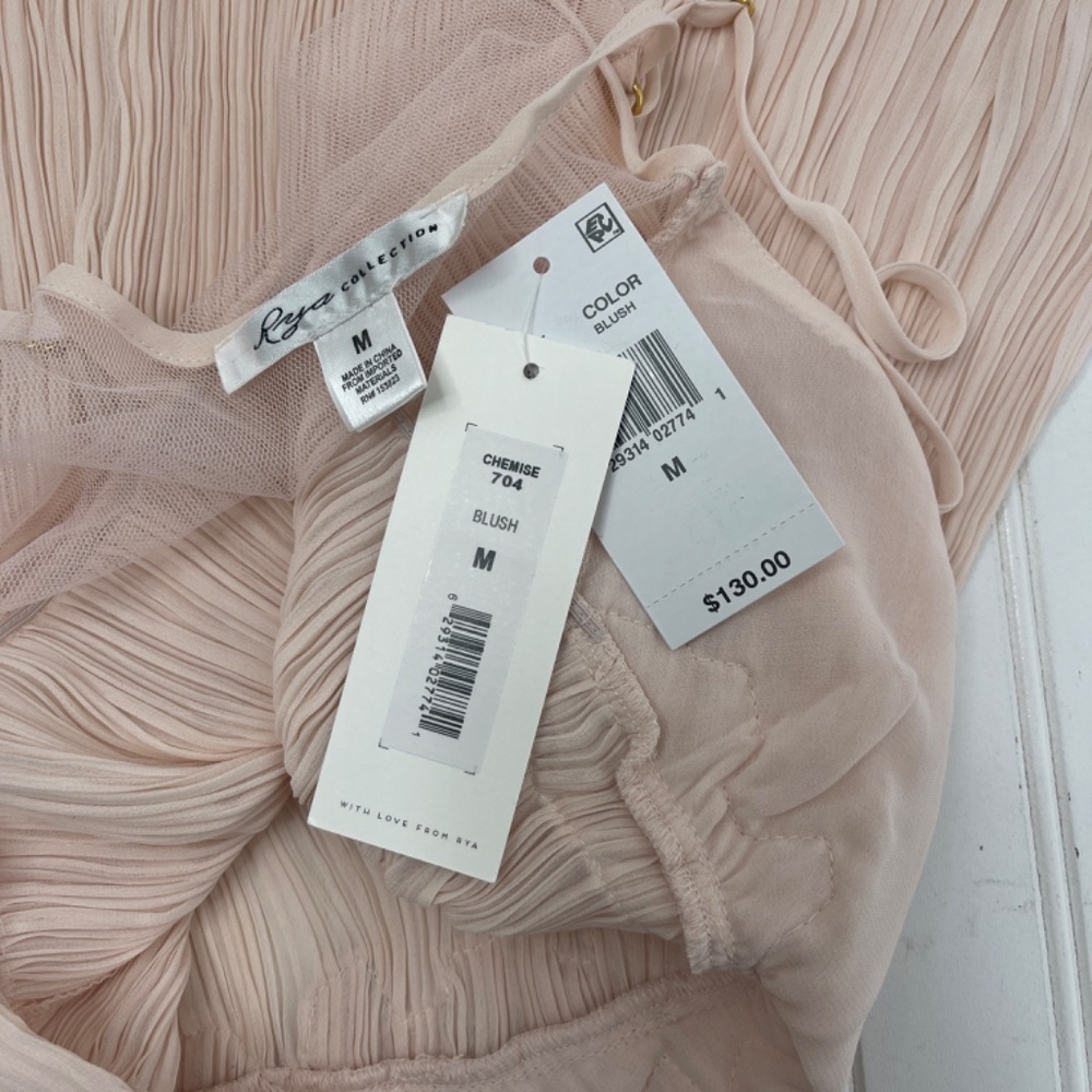 NWT Rya Collection Chemise Blush Medium - Picture 4 of 7